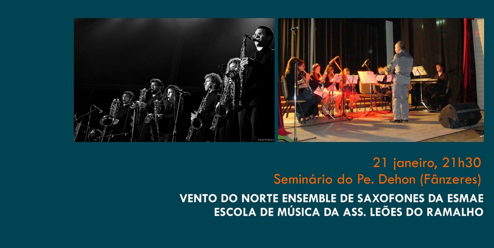 Vento do Norte Ensemble de Saxofones e Escola de Musica Leões do Ramalho