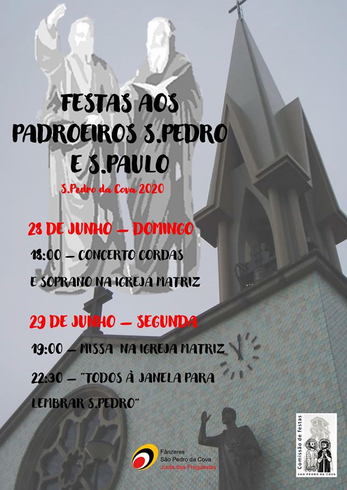 festas ao S. Pedro e S. Paulo 2020